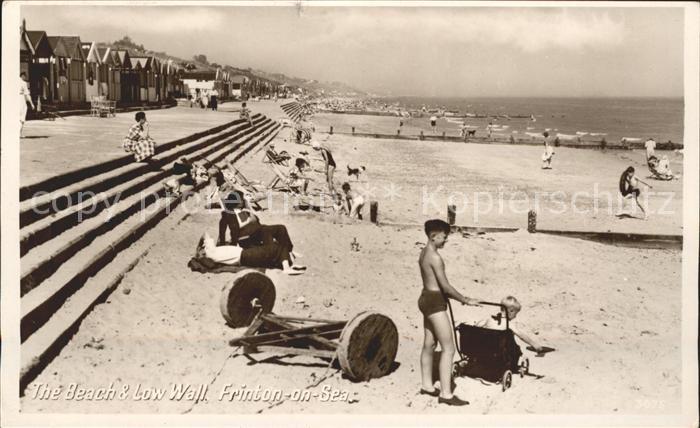 Frinton Beach and Low Wall