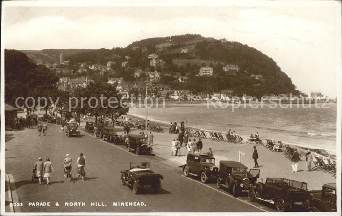 Minehead West Somerset Parade and North Hill Beach Sologlaze Series