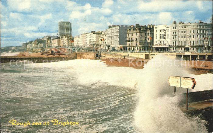 Brighton Hove Rough sea