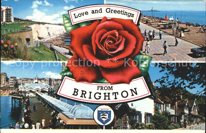 Brighton Hove Beach Pier Rose Wappen