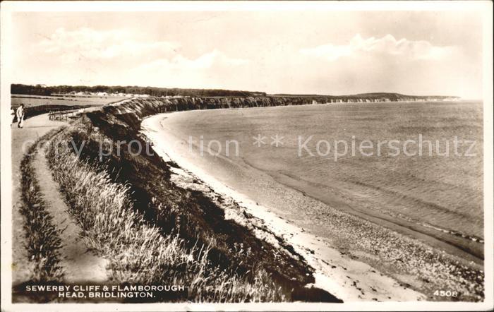 Bridlington East Riding of Yorkshire Sewerby Cliff and Flamborough Head