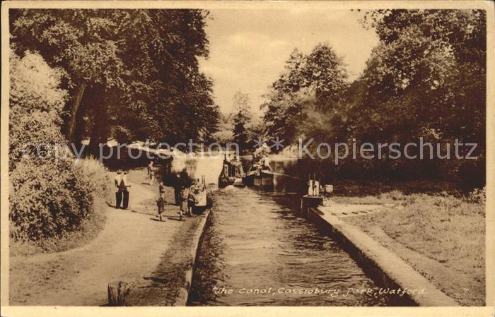 Watford Canal Cassiobury Park