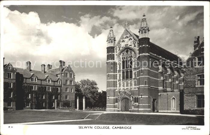 Cambridge Cambridgeshire Selwyn College