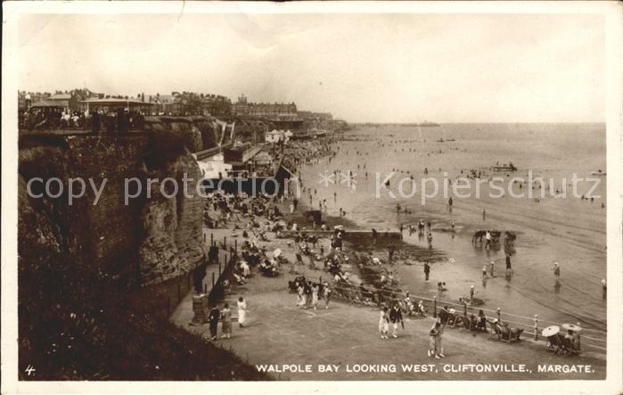 Margate UK Walpole Bay Beach Cliftonville