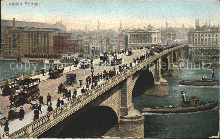 London Bridge Thames Steamer