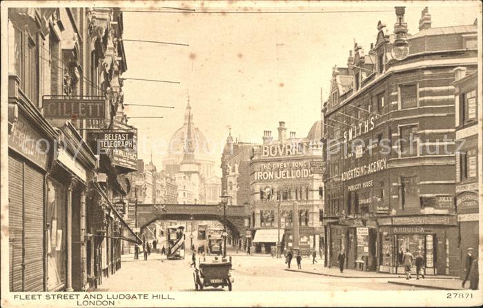 London Fleet Street and Ludgate Hill