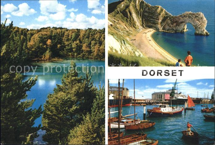 Weymouth Dorset Blue Pool Durdle Door Beach Harbour