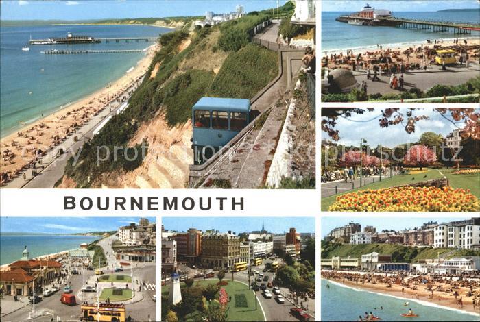 Bournemouth Beach Pier Park Square Monument