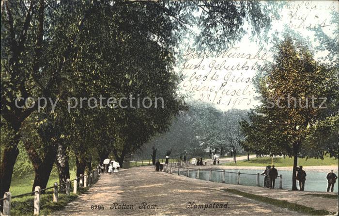Hampstead UK Rotten Row