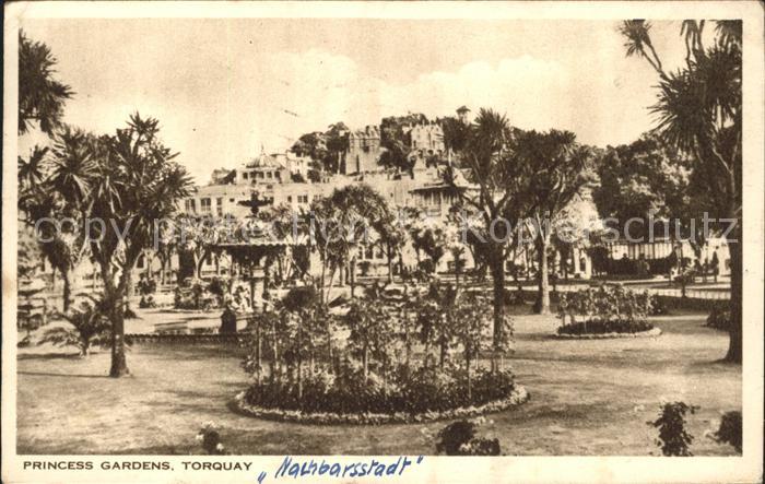 Torquay Torbay Princess Gardens