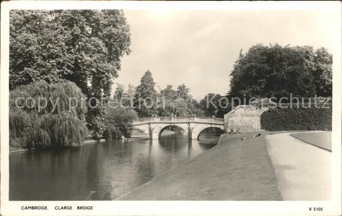 Cambridge Cambridgeshire Clarge Bridge