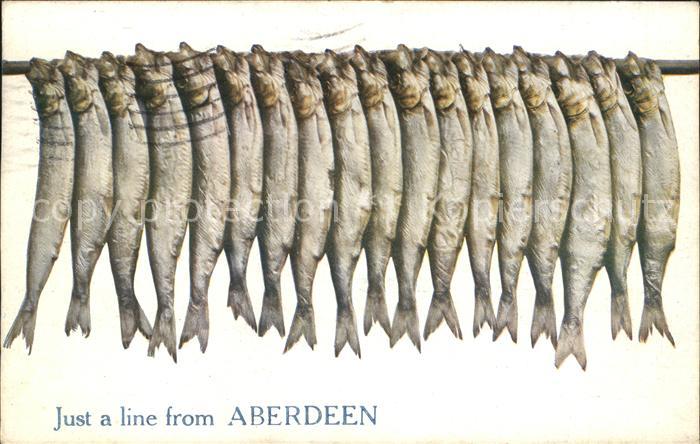 Aberdeen City Fischfang Tucks Oilette No. 9373