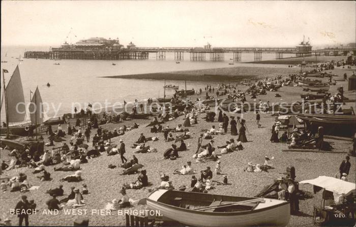 Brighton Hove Beach and West Pier