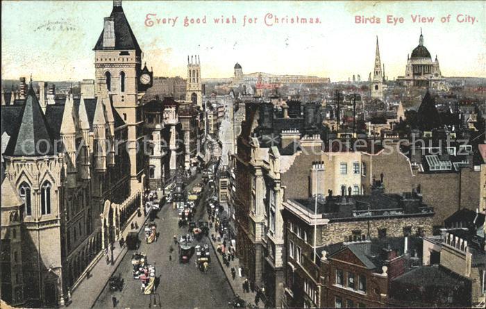 London Birds Eye view of the City