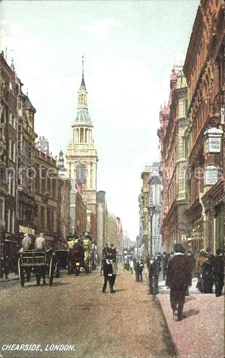 London Cheapside Street Scene