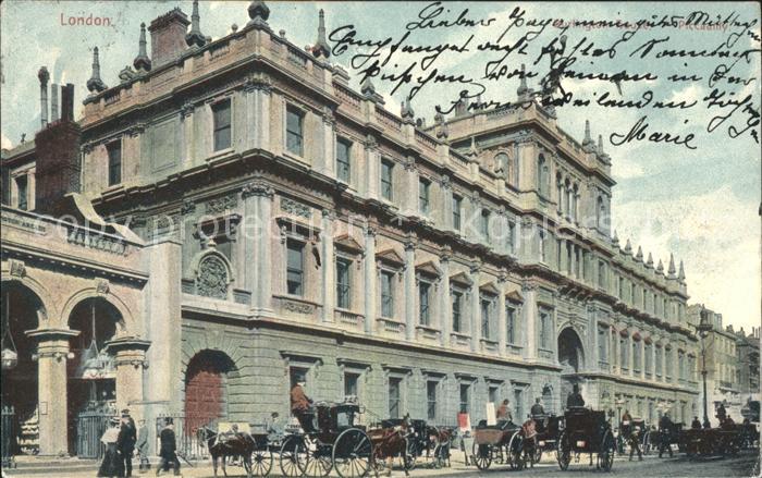 London Burlington House Piccadilly Kutschen