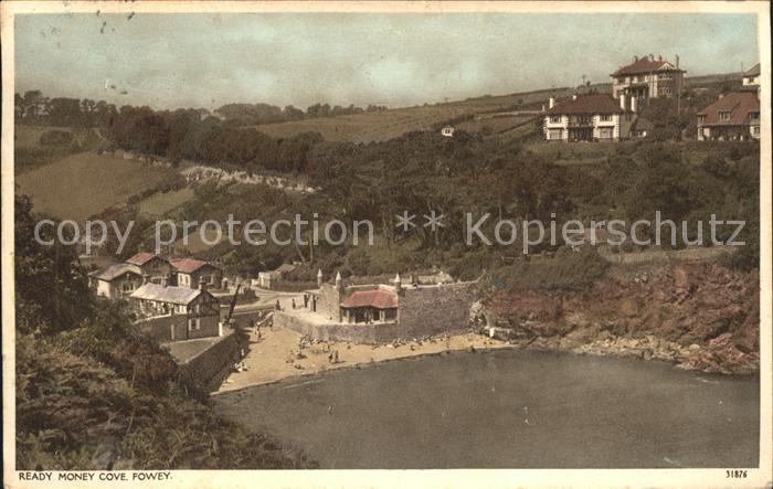 Fowey Ready Money Cove Beach