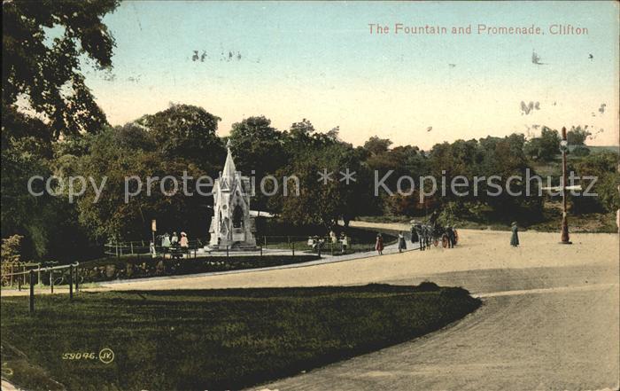 Clifton Bristol, City of Fountain and Promenade