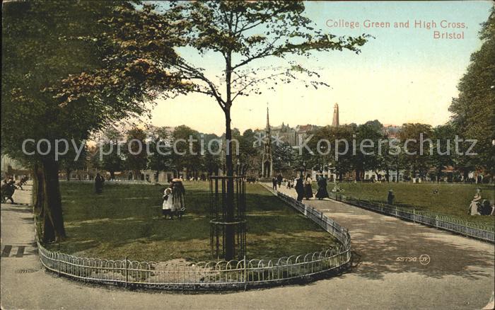 Bristol UK College Green and High Cross