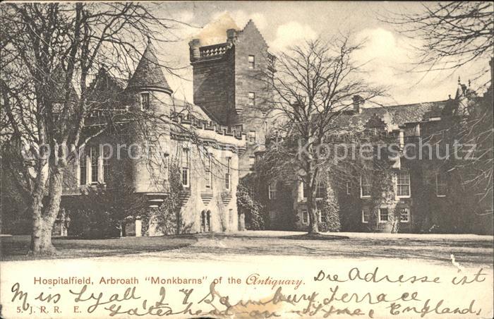 Arbroath Hospitalfield Monkbarns of the Antiquary