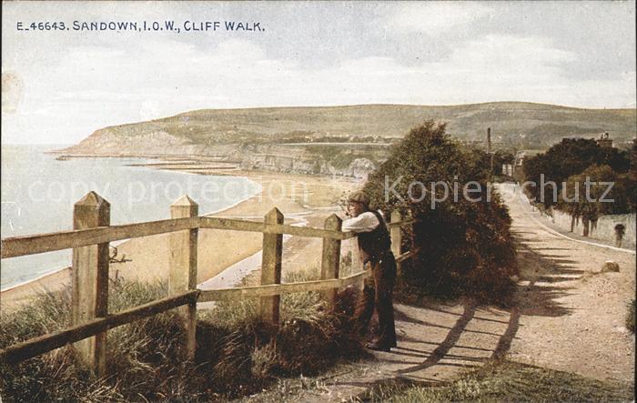Sandown Isle of Wight Cliff Walk Beach Celesque Series