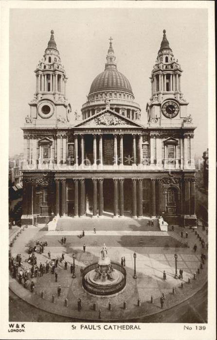 London St Paul's Cathedral Monument