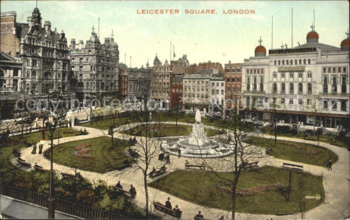 London Leicester Square Monument Valentine's Series