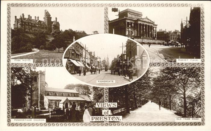 Preston Preston Park Hotel Market Place Old Tram Road Fishergate Penwortham Chur