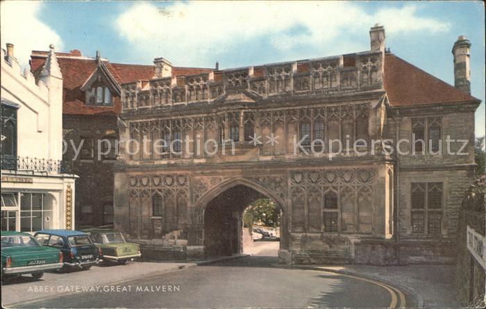 Malvern Worcestershire Great Malvern Historic Centre Abbey Gateway