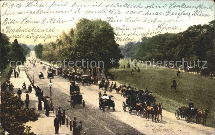 London Rotten Row Hyde Park