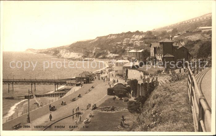 Ventnor Isle of Wight General view from East Pier Salmon Series