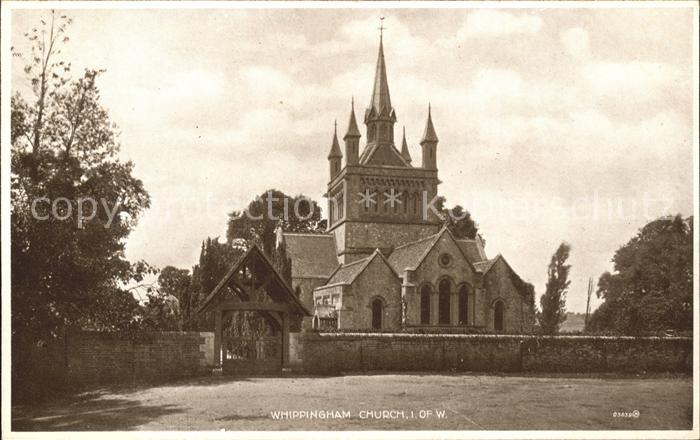Whippingham Church Valentine's Post Card