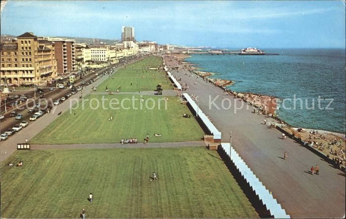 Hove Brighton The Lawns and Promenade