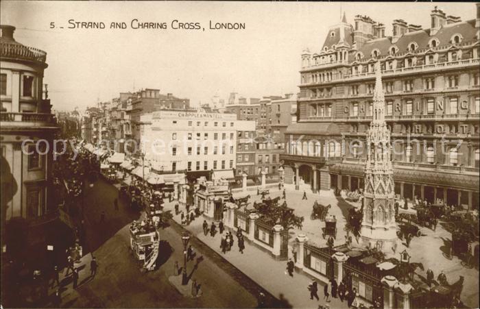 London Strand and Charing Cross