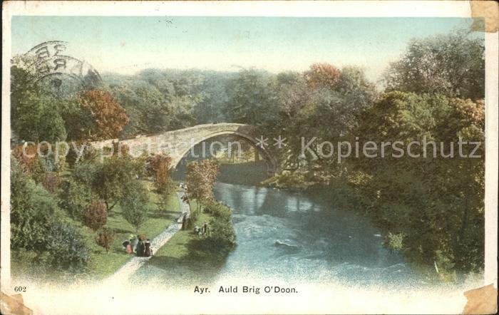 Ayr Auld Brig O'Doon Bridge