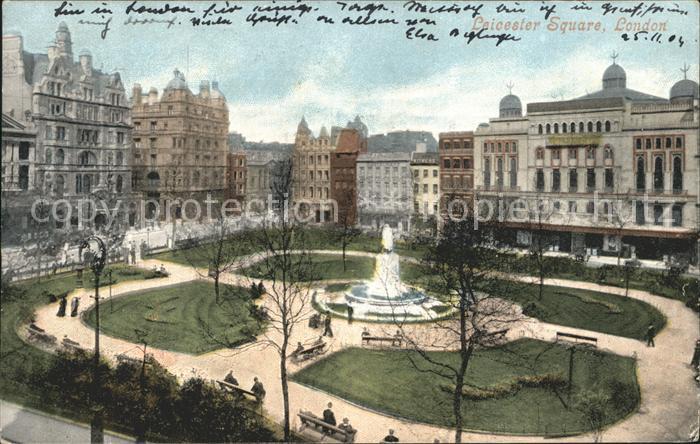 London Leicester Square Fountain