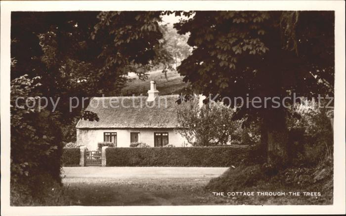 United Kingdom Cottage through the trees