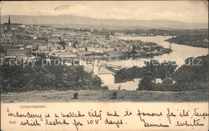 Londonderry Derry Panoramic view