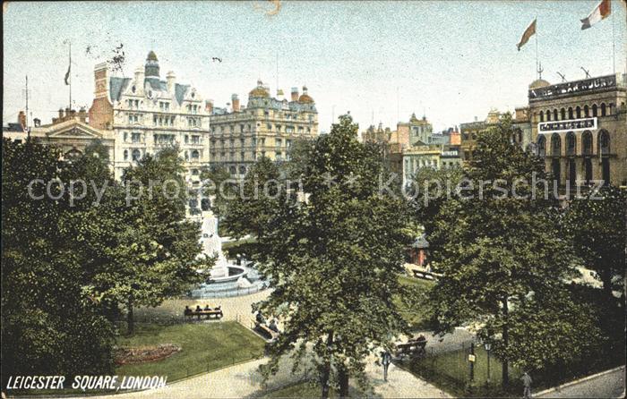 London Leicester Square Fountain