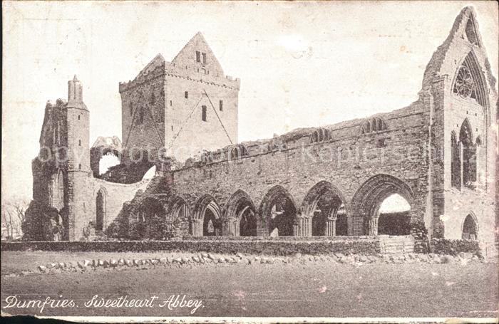 Dumfries Galloway Sweetheart Abbey Ruins