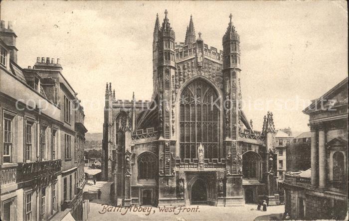 Bath UK Abbey West Front