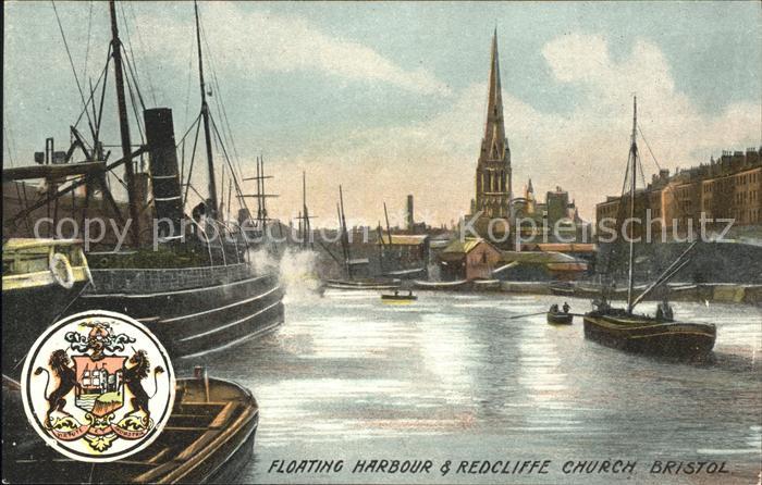Bristol UK Floating Harbour and Redcliffe Boat Arms Wappen