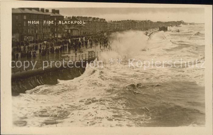 Blackpool High Tide Coast