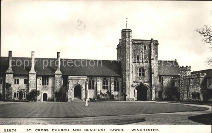 Winchester St Cross Church and Beaufort Tower