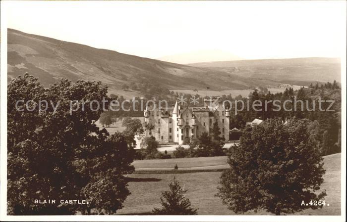 Blair Atholl Castle Valentine's Post Card