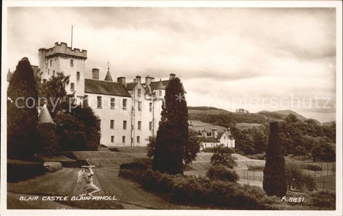 Blair Atholl Castle Valentine's Post Card