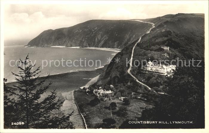 Lynmouth Countisbury Hill Coast