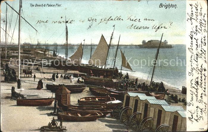 Brighton Hove Beach and Palace Pier Boat