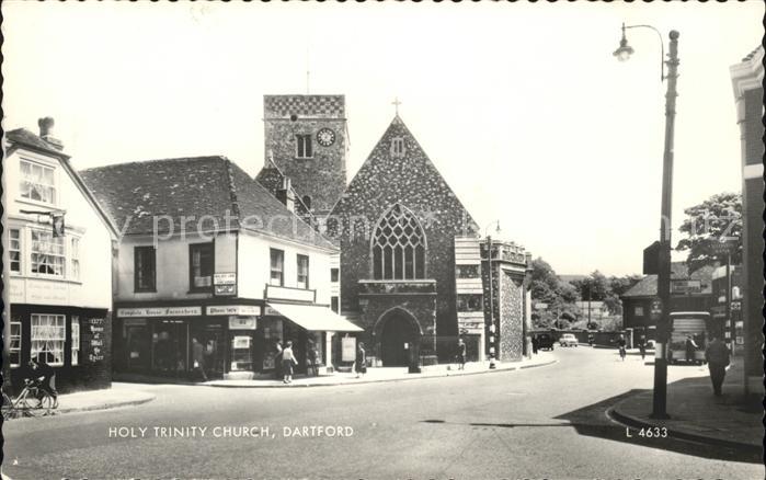 Dartford Holy Trinity Church Valentine's Post Card