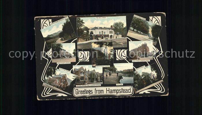 Hampstead UK Castle Chapel School Fish Pond Church Street